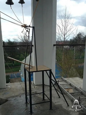 Монтаж колоколов