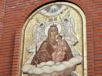 Краснодарский край, Новороссийск г., Горный, пос.,&nbsp;Храм иконы Божией Матери "Живоносный источник" 